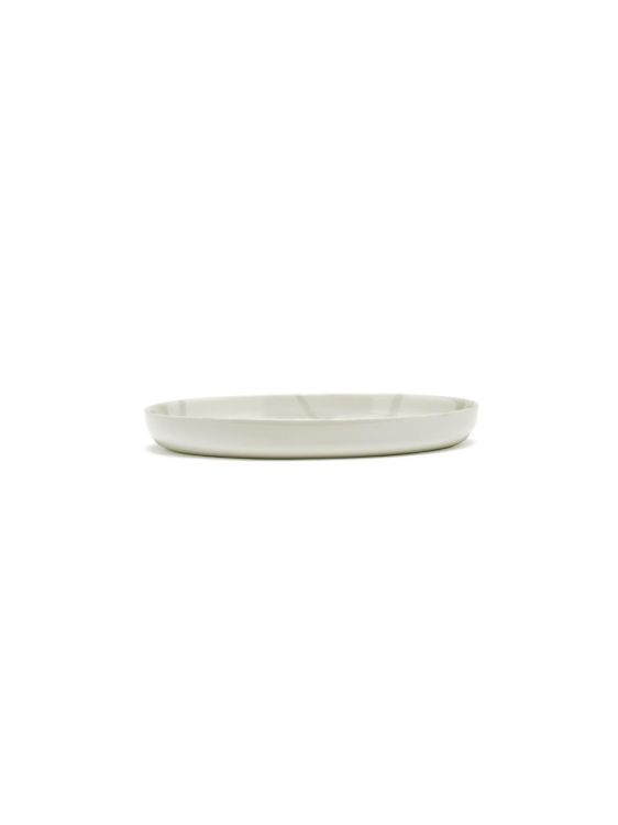 Kelly Wearstler ZUMA Hoog bord M 25,5cm (Salt) - Panache (Koksijde)