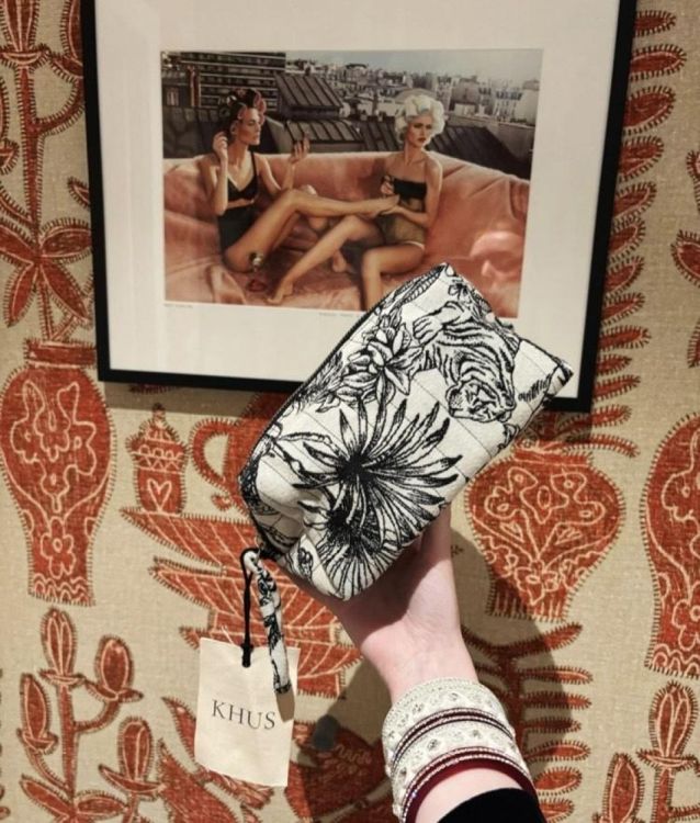 Khus Toilettas Tropics In Black & White (Black & White) - Panache (Koksijde)