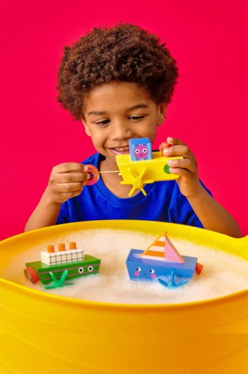 Kikkerland Badspeelgoed Opwindboot (Geel) - Panache (Koksijde)