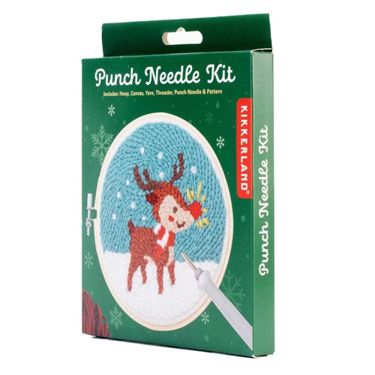 Kikkerland Borduurset Red-Nosed Reindeer (Multi) - Panache (Koksijde)