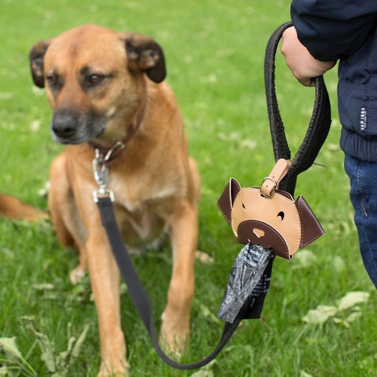 Kikkerland Distributeur de Sacs à Déjections Canines (Bruin) - Panache (Koksijde)