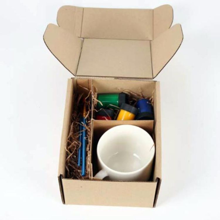 Kikkerland Schilder je eigen mug - keramiek schilderen (Multi) - Panache (Koksijde)