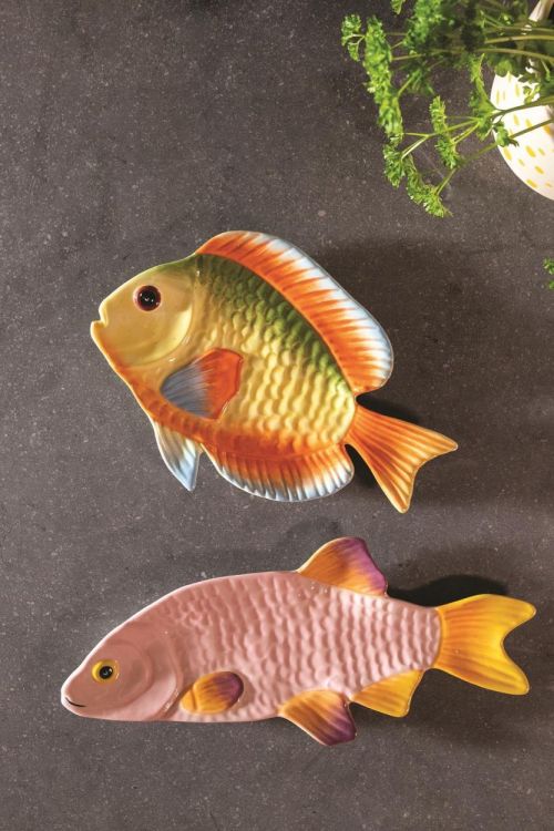 &Klevering Amsterdam Plateau poisson Rainbow (Yellow) - Panache (Koksijde)