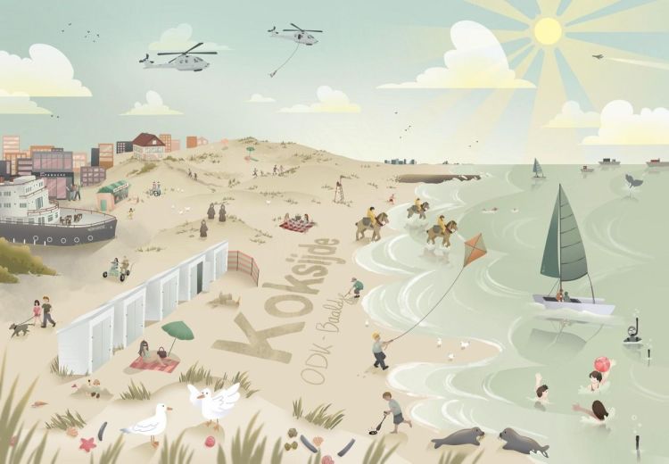 Panache Puzzle Koksijde 1000 pièces by Panache () - Panache (Koksijde)