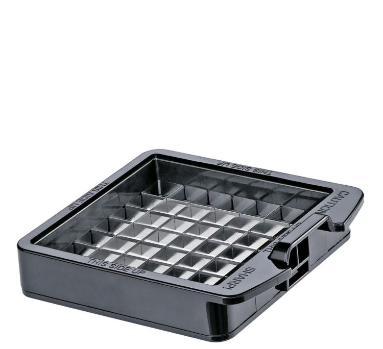 Küchenprofi Fix Plus blokjessnijder (Zwart) - Panache (Koksijde)