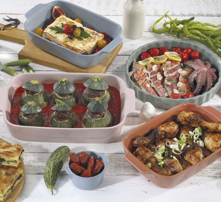 Küchenprofi Plat à four Porto 30cm (Blauw) - Panache (Koksijde)