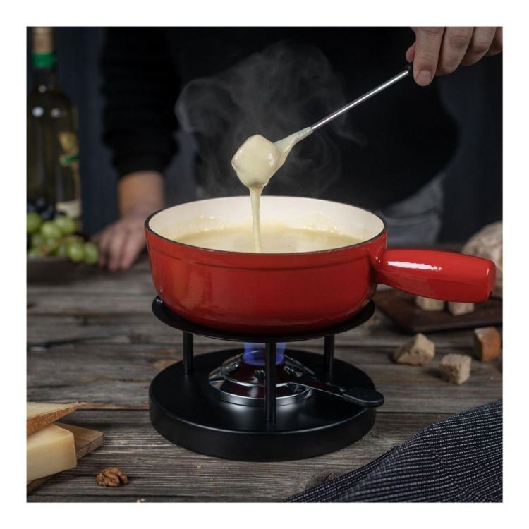 Kuhn Rikon Kaasfondueset 2,4l 24cm (Rood) - Panache (Koksijde)