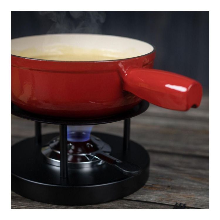 Kuhn Rikon Kaasfondueset 2,4l 24cm (Rood) - Panache (Koksijde)