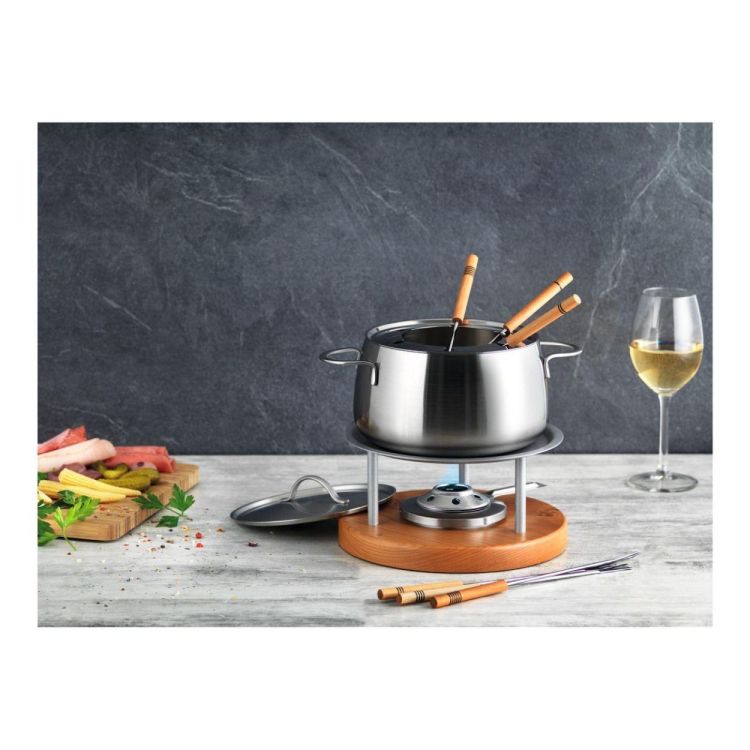 Kuhn Rikon Service à fondue viande induction 2l Ø15cm (Inox) - Panache (Koksijde)