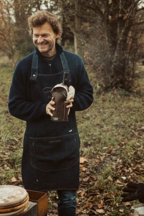 Kywie Champagne cooler Brown Leather (Brown Leather) - Panache (Koksijde)