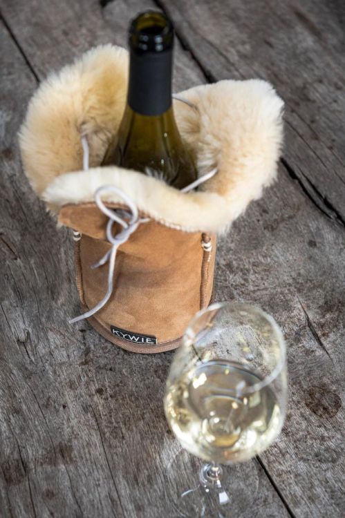 Kywie Champagne cooler suède Camel (Camel) - Panache (Koksijde)