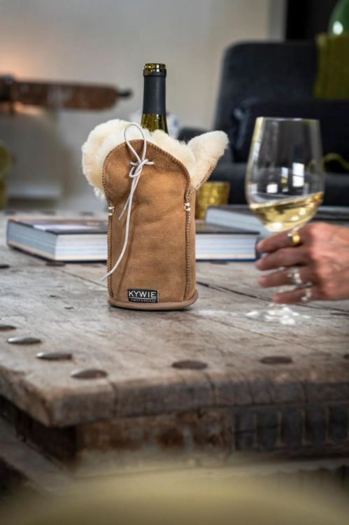 Kywie Champagne cooler suède Camel (Camel) - Panache (Koksijde)