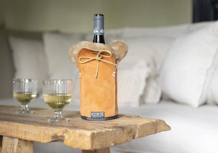 Kywie Champagne cooler suède Orange (Orange) - Panache (Koksijde)