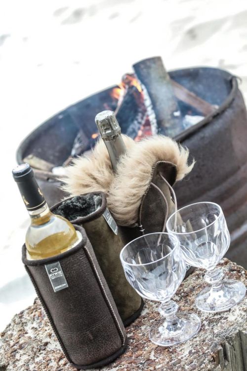 Kywie Wine cooler Brown Leather (Brown Leather) - Panache (Koksijde)