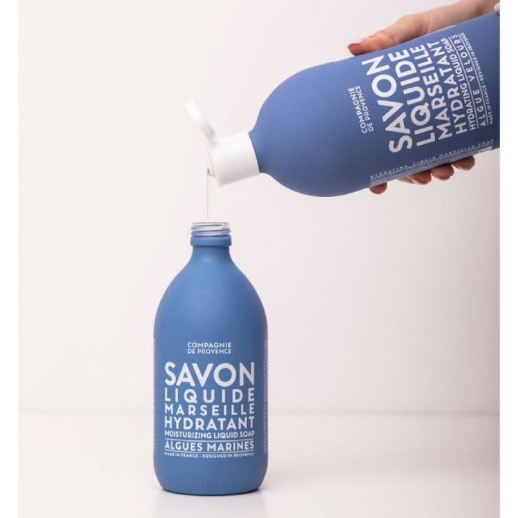 La Compagnie de Provence Savon liquide de marseille hydratant 500ml (Algue Velours) - Panache (Koksijde)