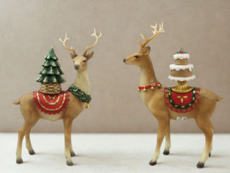 La Galleria Cerf de Noël 22cm (Multi) - Panache (Koksijde)