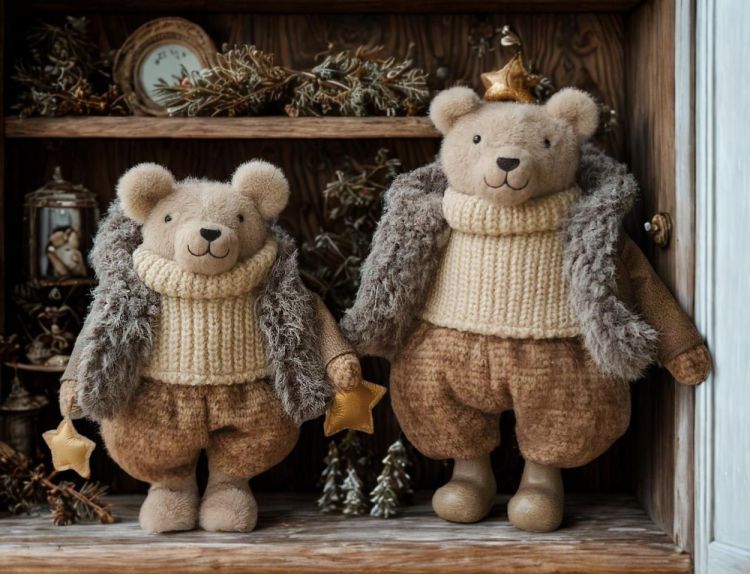 La Galleria Ours debout 33cm (Beige) - Panache (Koksijde)