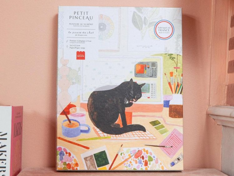 La Petite Épicerie Petit Pinceau - La Pause Du Chat - Paint by Numbers (Multi) - Panache (Koksijde)