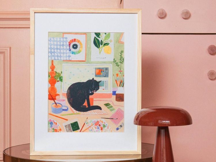 La Petite Épicerie Petit Pinceau - La Pause Du Chat - Paint by Numbers (Multi) - Panache (Koksijde)