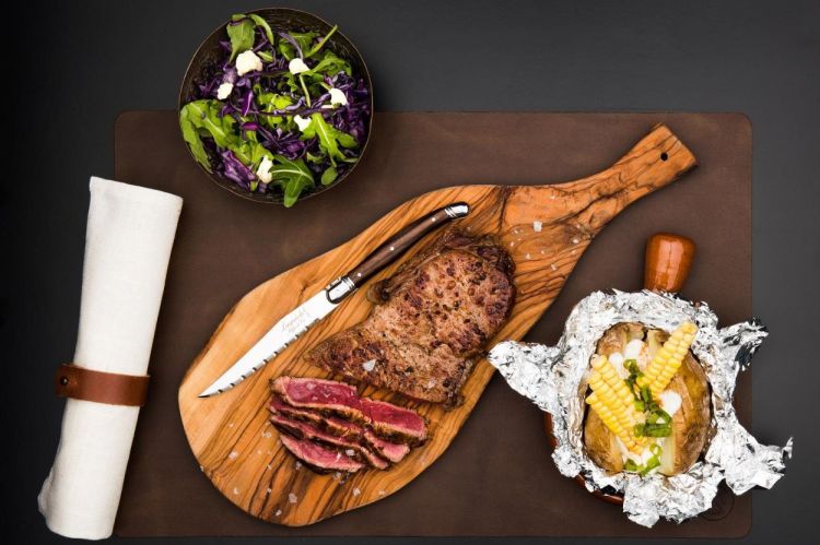 Laguiole Style de Vie 6 steakmessen Dark Wood Premium Line (Dark Wood) - Panache (Koksijde)