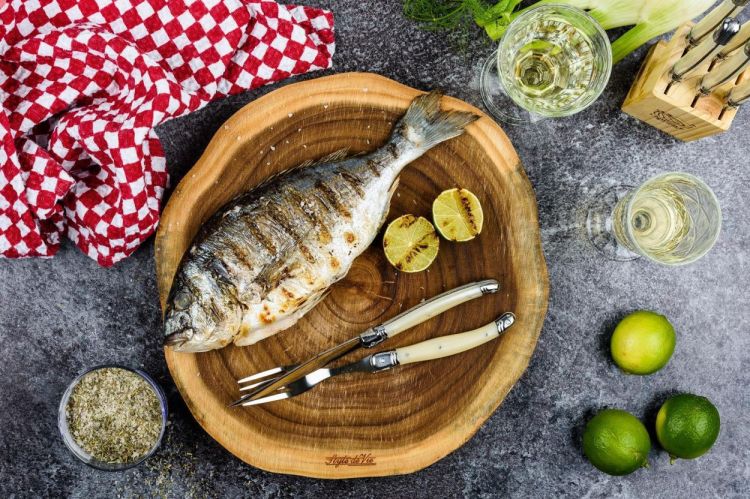 Laguiole Style de Vie 6 steakmessen Pearl Premium Line (Pearl) - Panache (Koksijde)