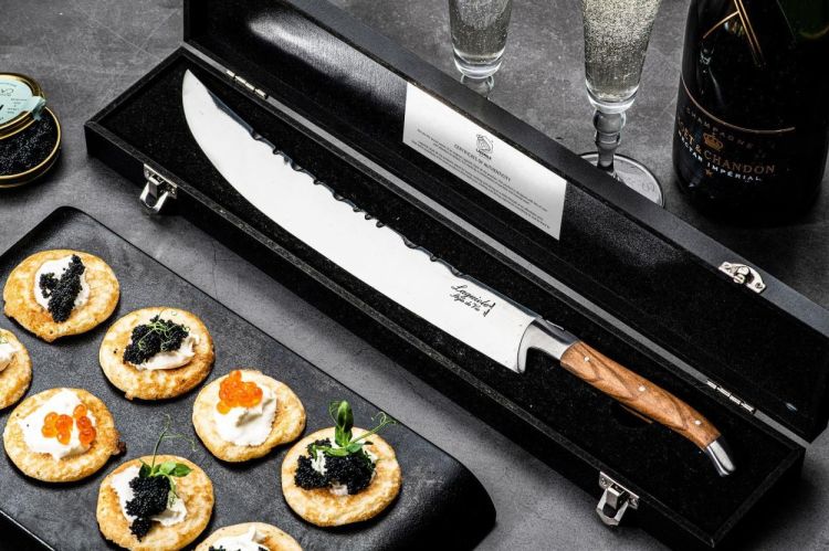 Laguiole Style de Vie Champagnesabel Olijfhout Luxury Line (Olijfhout) - Panache (Koksijde)