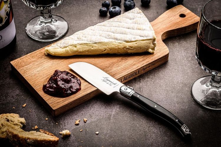 Laguiole Style de Vie Kaasmes met plank Acacia (Acacia) - Panache (Koksijde)