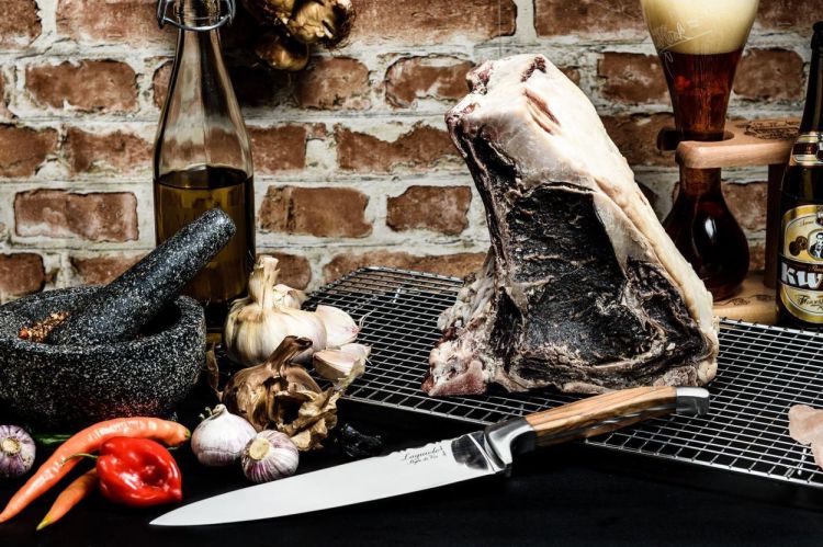 Laguiole Style de Vie Koksmes Olijfhout Luxury Line (Olijfhout) - Panache (Koksijde)