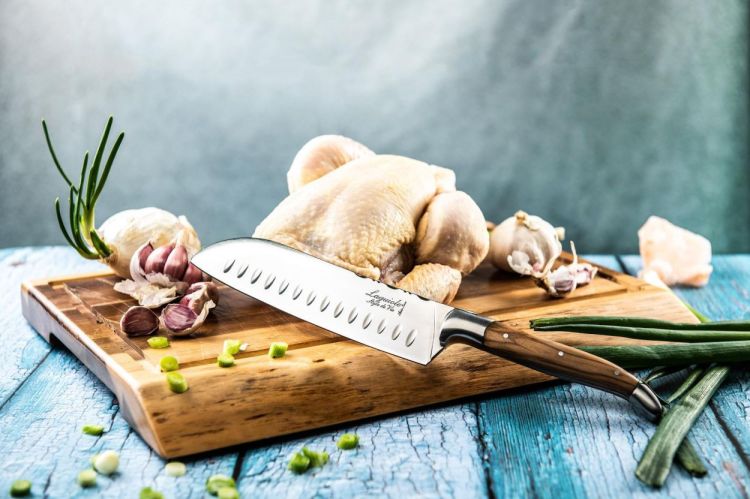 Laguiole Style de Vie Santoku Olijfhout Luxury Line (Olijfhout) - Panache (Koksijde)