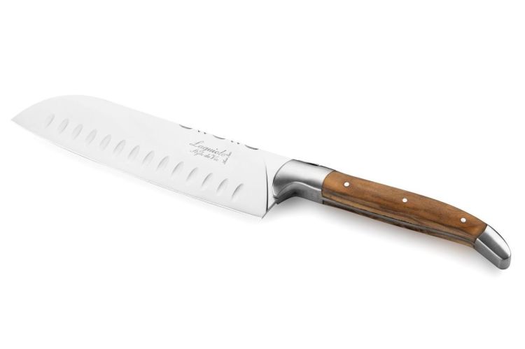 Laguiole Style de Vie Santoku Olijfhout Luxury Line (Olijfhout) - Panache (Koksijde)
