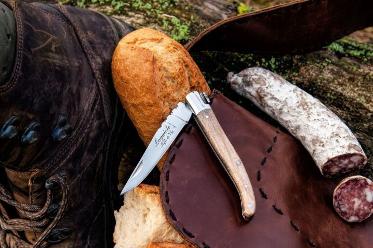 Laguiole Style de Vie Zakmes Esdoornhout Luxury Line 2,5mm (Wood) - Panache (Koksijde)