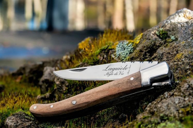 Laguiole Style de Vie Zakmes Esdoornhout Luxury Line 2,5mm (Wood) - Panache (Koksijde)