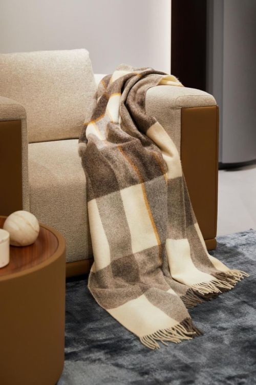 Lanerossi Plaid Nelson 130x200cm (Arancio) - Panache (Koksijde)