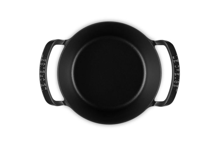 Le Creuset BBQ Outdoor Stoofpan gietijzer 25cm (Zwart) - Panache (Koksijde)