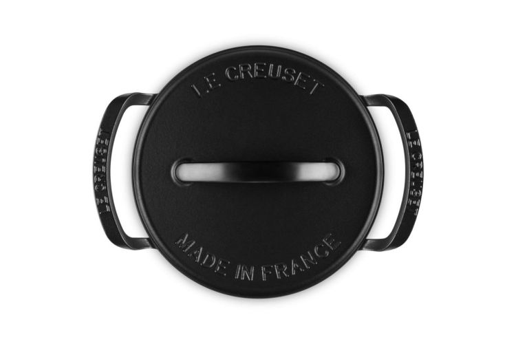 Le Creuset BBQ Outdoor Stoofpan gietijzer 25cm (Zwart) - Panache (Koksijde)