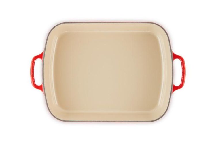 Le Creuset Plat rectangulaire (Kersenrood) - Panache (Koksijde)