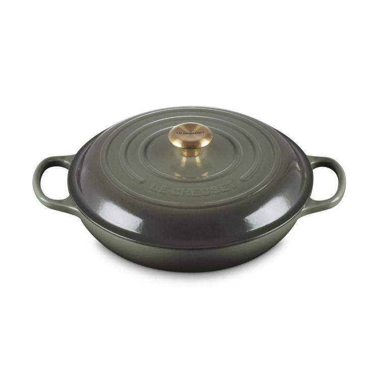 Le Creuset Cocotte 'Campagnard' 30cm Thyme (Thyme) - Panache (Koksijde)