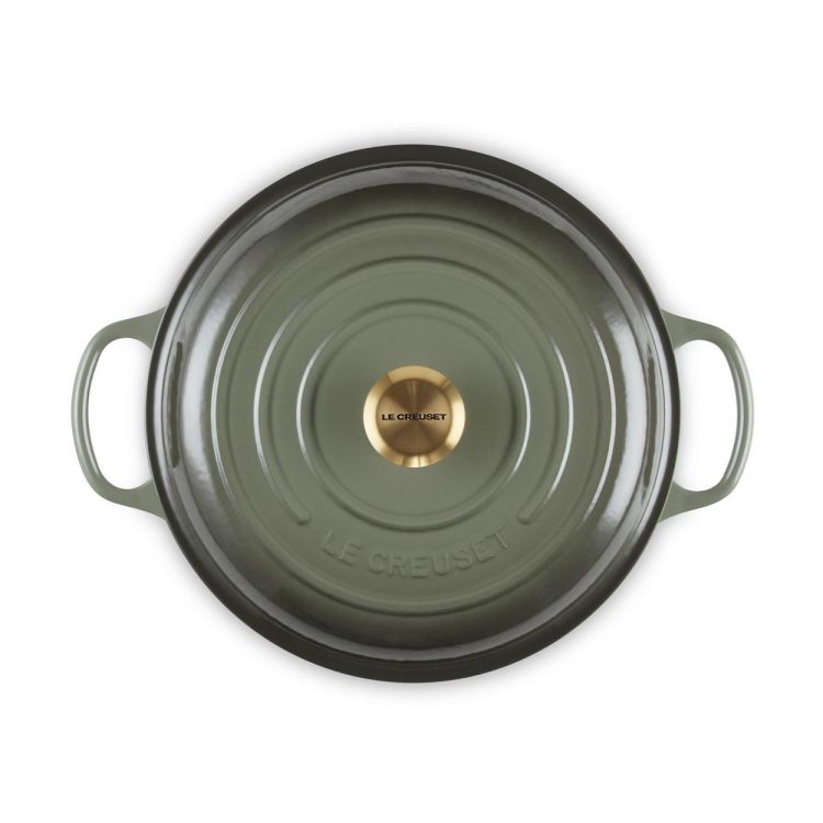 Le Creuset Cocotte 'Campagnard' 30cm Thyme (Thyme) - Panache (Koksijde)