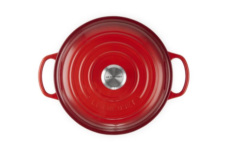 Le Creuset Cocotte 'Campagnard' (Kersenrood) - Panache (Koksijde)