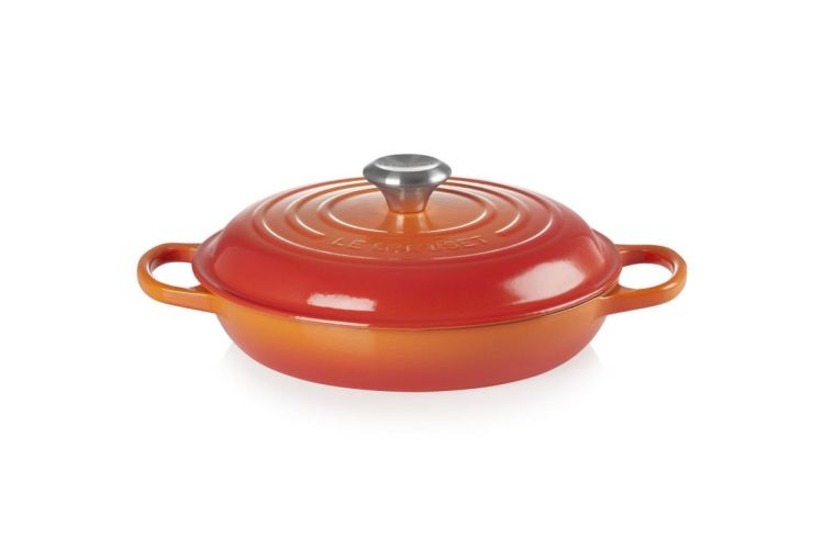 Le Creuset Cocotte 'Campagnard' (Oranjerood) - Panache (Koksijde)