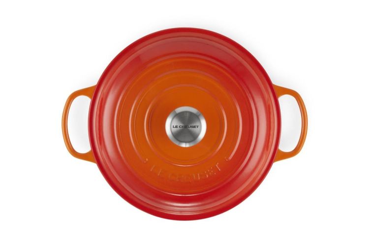 Le Creuset Cocotte 'Campagnard' (Oranjerood) - Panache (Koksijde)