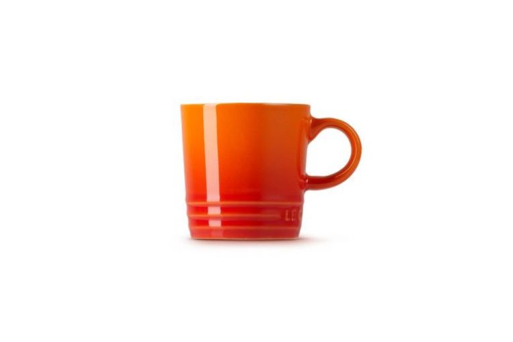 Le Creuset Tasse à espresso 100ml Volcanique (Oranjerood) - Panache (Koksijde)