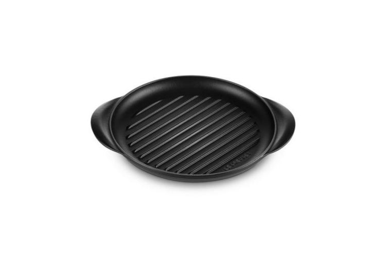 Le Creuset Gril rond 25cm (Mat zwart) - Panache (Koksijde)