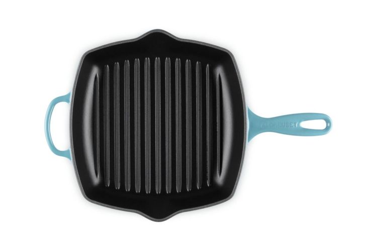 Le Creuset Grillit® vierkant 26cm Caribbean Blue (Caribbean Blue) - Panache (Koksijde)