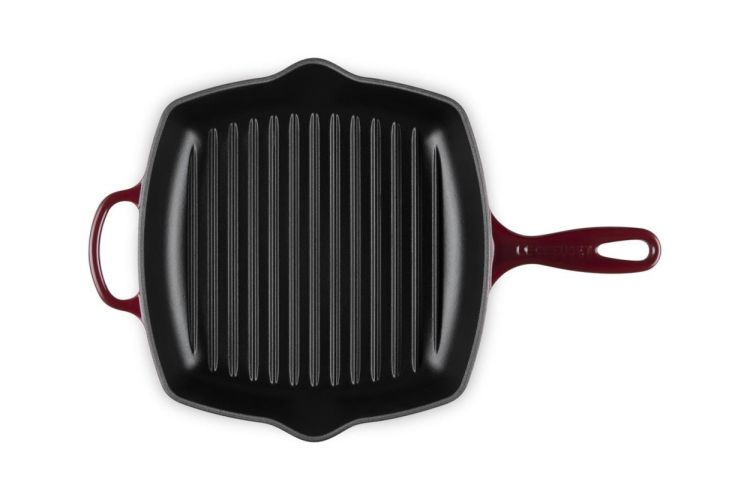 Le Creuset Grillit® vierkant 26cm Rhône Garnet (Rhône / Garnet) - Panache (Koksijde)