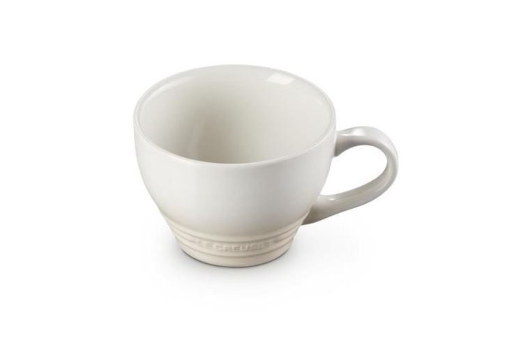 Le Creuset Grote Cappuccino Mok 400ml (Meringue) - Panache (Koksijde)