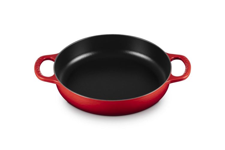 Le Creuset Hapjespan met twee handvaten Kersenrood (Kersenrood) - Panache (Koksijde)