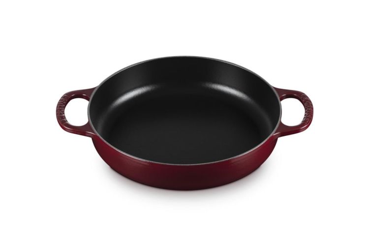 Le Creuset Hapjespan met twee handvaten Rhône Garnet (Rhône / Garnet) - Panache (Koksijde)