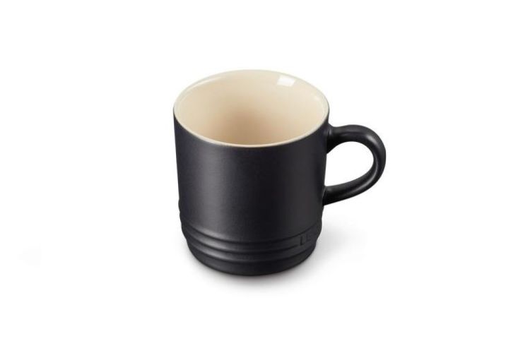 Le Creuset Koffiebeker 200ml (Mat zwart) - Panache (Koksijde)