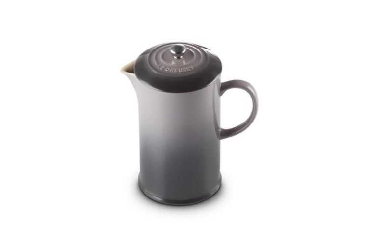 Le Creuset Cafetière à piston en céramique (Flint) - Panache (Koksijde)